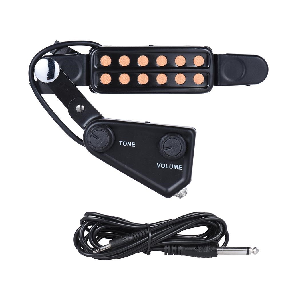12 hullers mikrofon til akustisk guitar