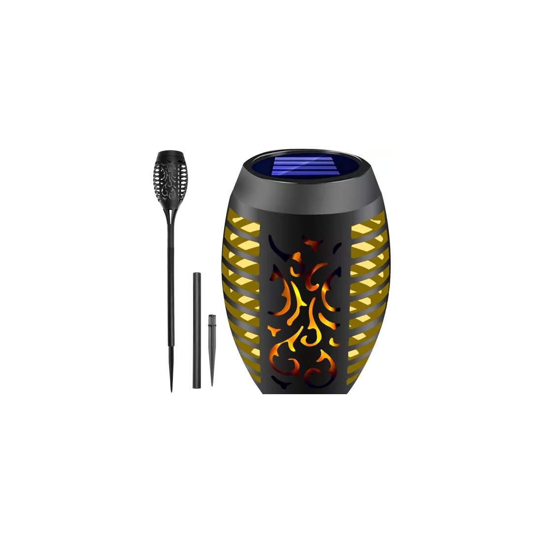 Solcellsdriven trädgårdslampa - ficklampa | Sport & Fritid - Friluftsliv & Camping - Belysning | Pryloteket