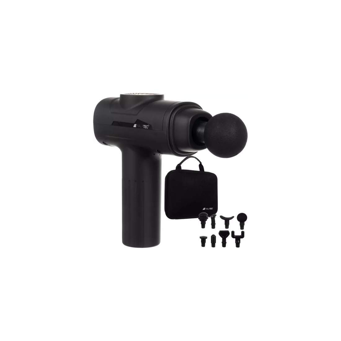 Massagepistol med 6 hastigheter och 4 munstycken | Elektronik - Tillbehör Mobil & Surfplatta - Mobiltillbehör - Mobilkablar - Tillbehör | Pryloteket