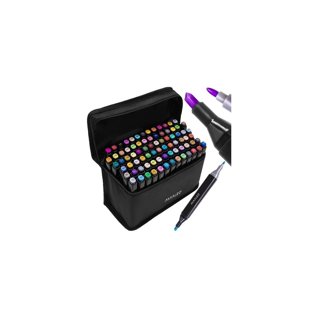 Dubbelsidiga Markörer 80-pack Färgglada | Hem & Hobby - Resa & Semester - Organisering | Pryloteket