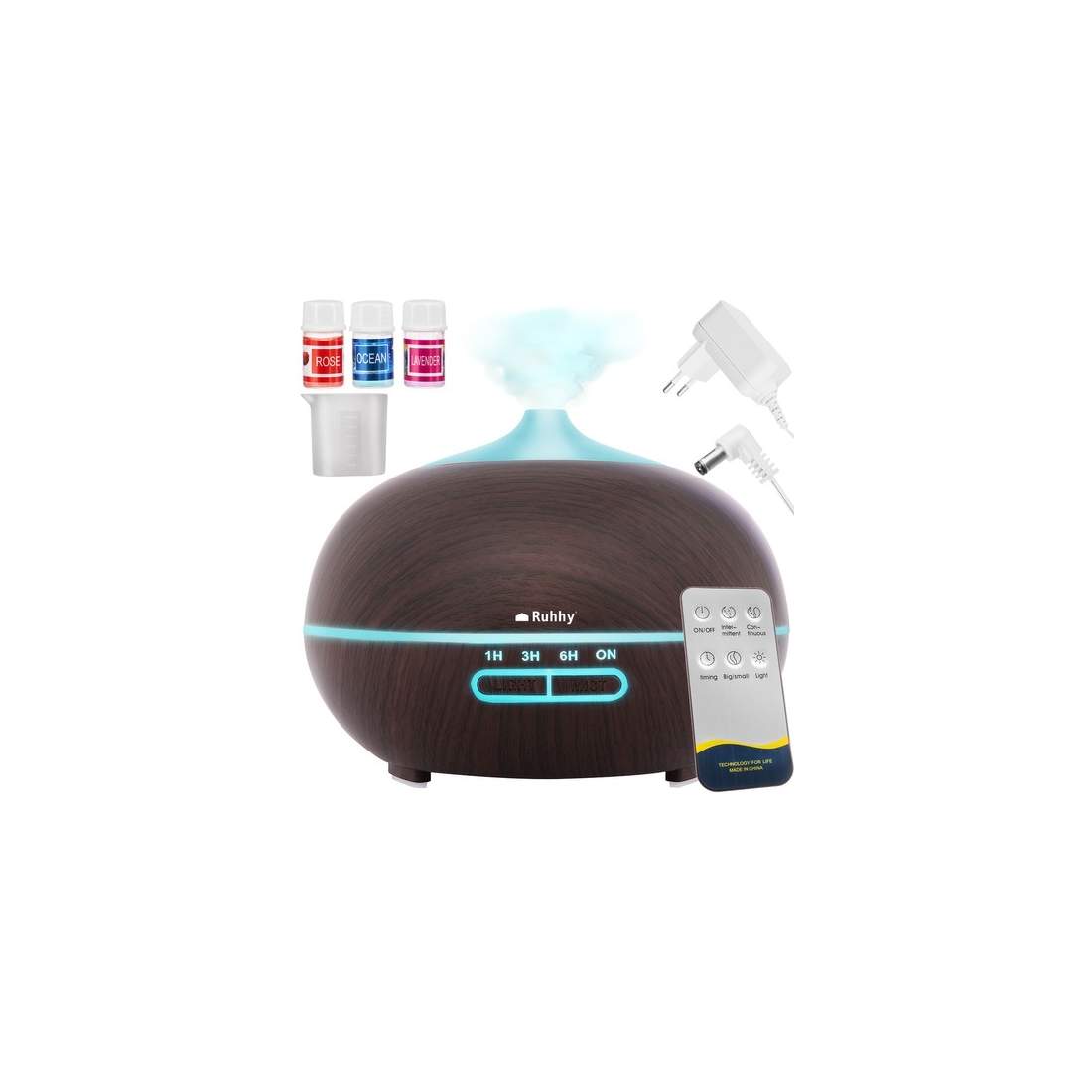 Aromadiffuser & Luftfuktare 400ml LED | Hem & Hobby - Hem & Hushåll - Inomhusklimat - Luftfuktare | Pryloteket