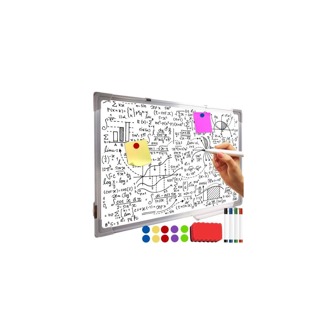 Torrtavla Magnetisk 60x40cm Vit Kontor | Elektronik - Tillbehör Mobil & Surfplatta - Mobiltillbehör - Mobilkablar - Tillbehör | Pryloteket