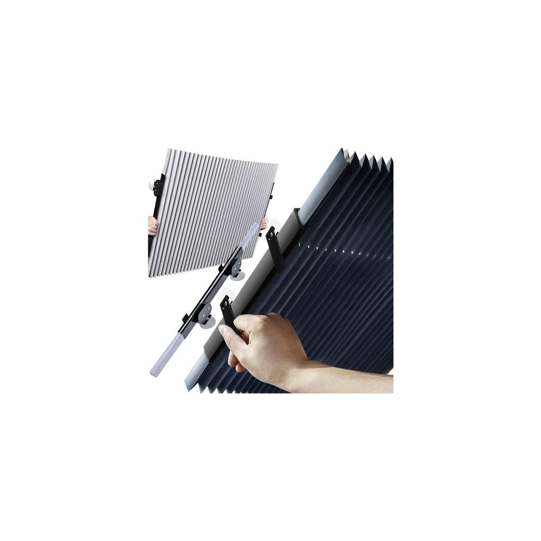 Bilfönster rullgardin UV-skydd justerbar | Elektronik - Tillbehör Mobil & Surfplatta - Mobiltillbehör - Mobilkablar - Tillbehör | Pryloteket