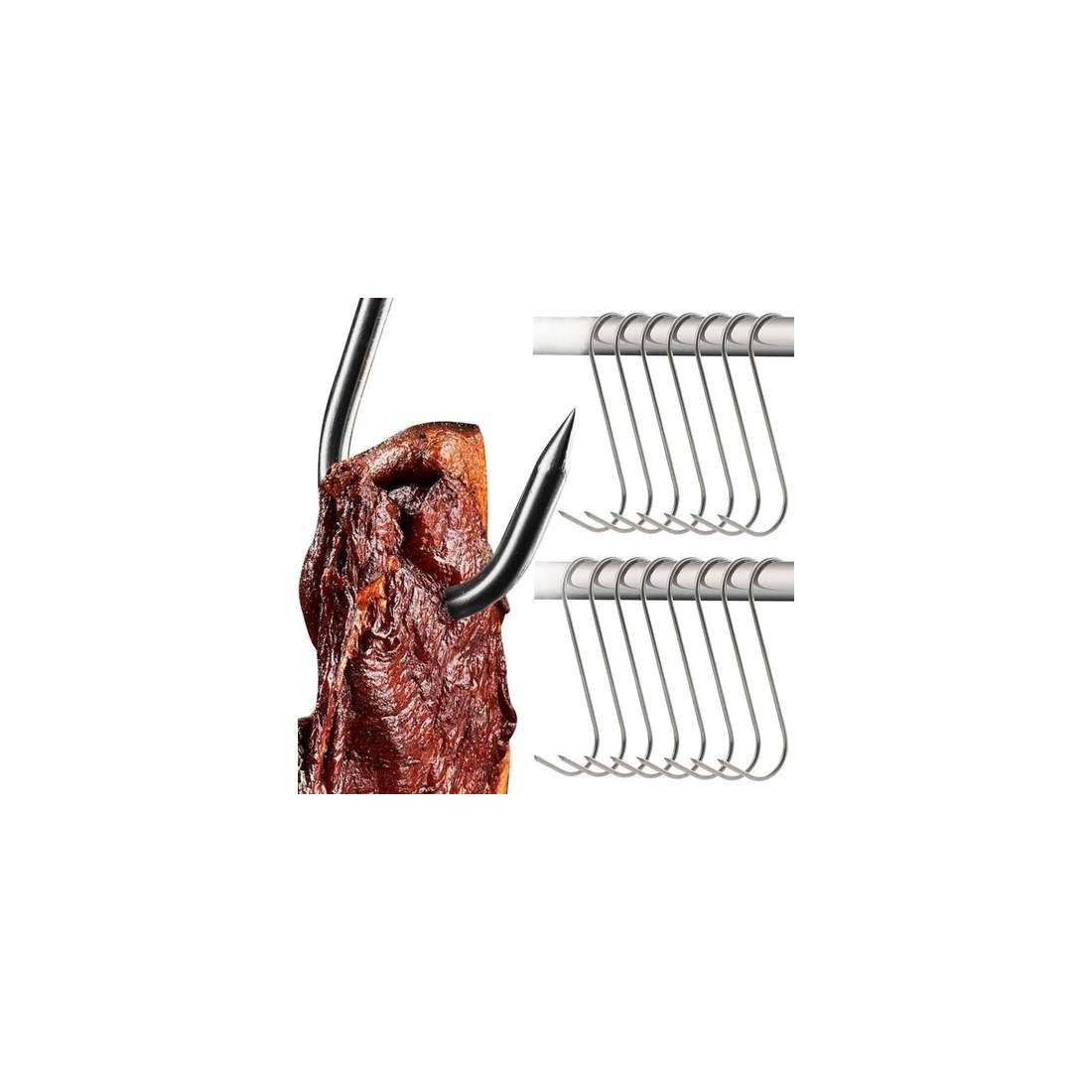 Rökkrokar för köttrökning, 15-pack krokar | Hem & Hobby - Hem & Hushåll - Kök | Pryloteket