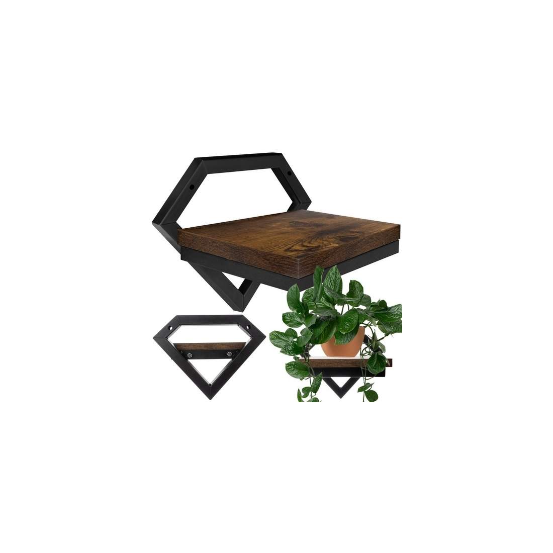 Hängande Vägghylla i Trä för Modern Inredning | Leksaker & Spel - Leksaker - Gosedjur & Nallar - Film | Pryloteket