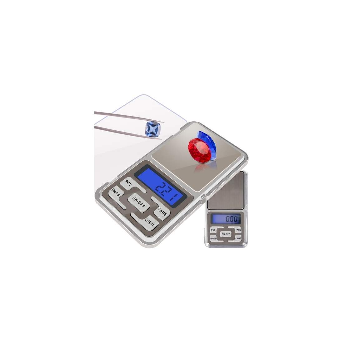 Digital fickvåg 200g x 0,01g hög precision | Hem & Hobby | Pryloteket