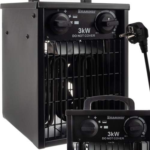 Effektiv elvarmer med justerbar termostat