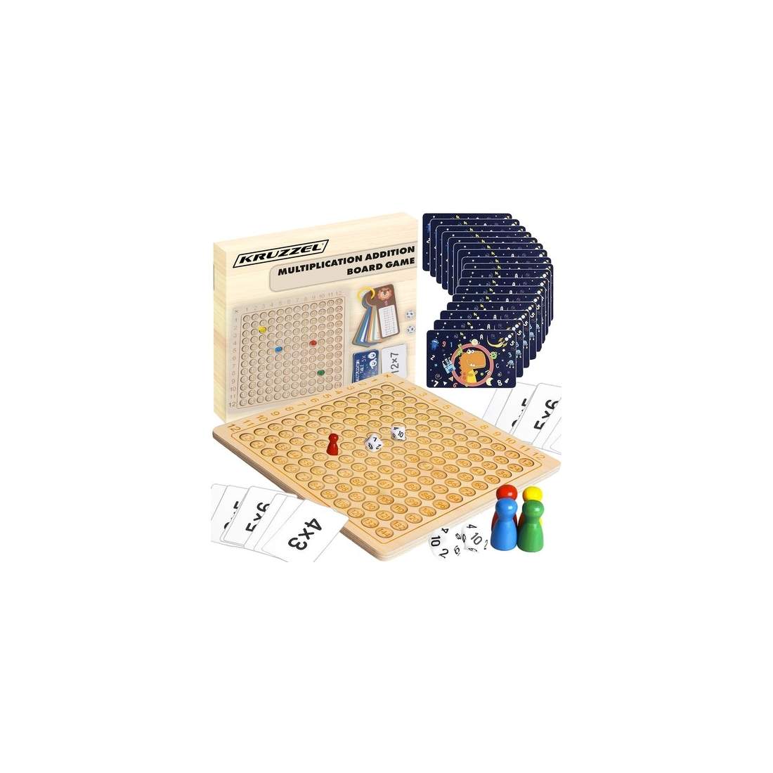 Multiplikationstabell Brädspel för Barn