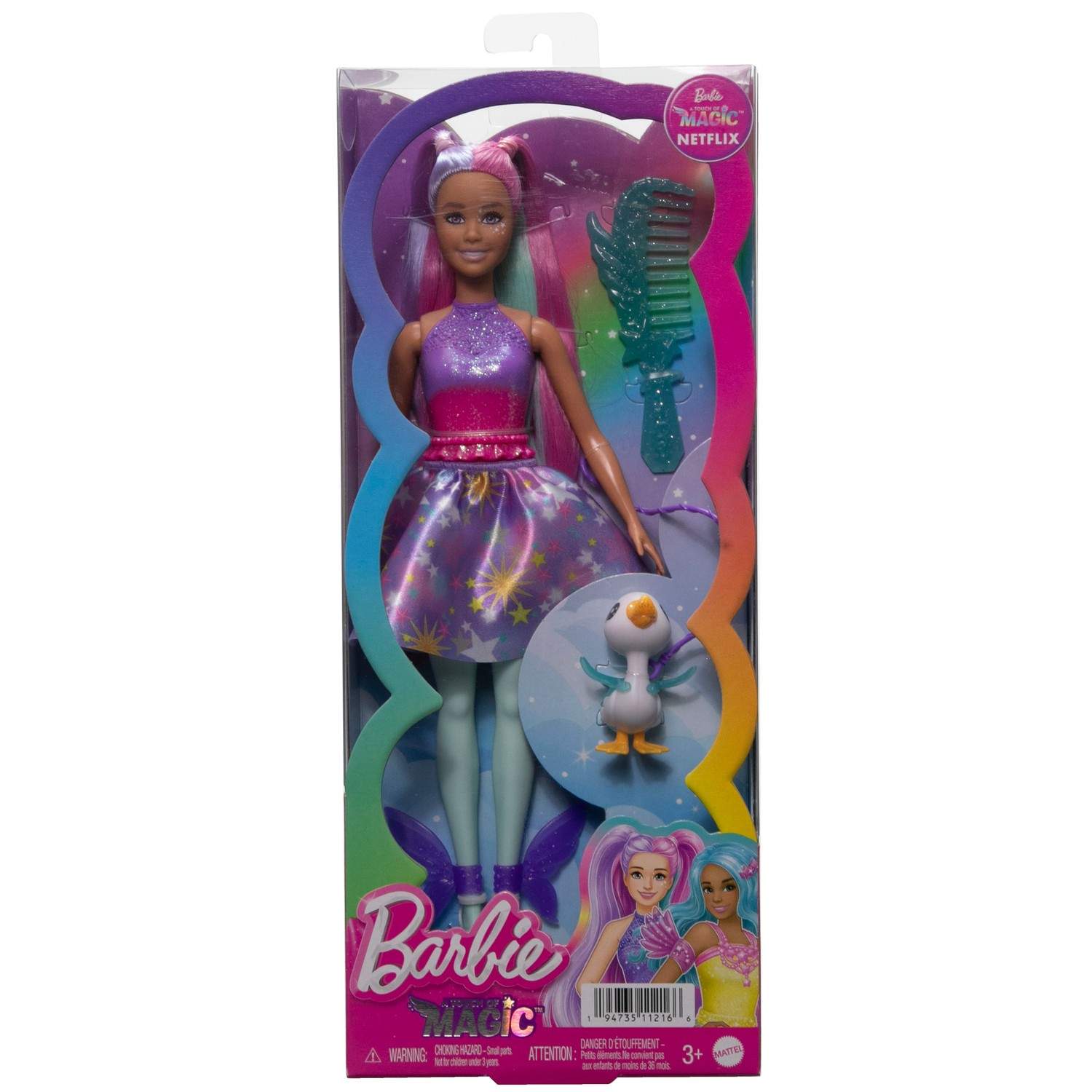 Barbie Dukkesæt - 28 cm - Touch of Magic - Rocki Doll