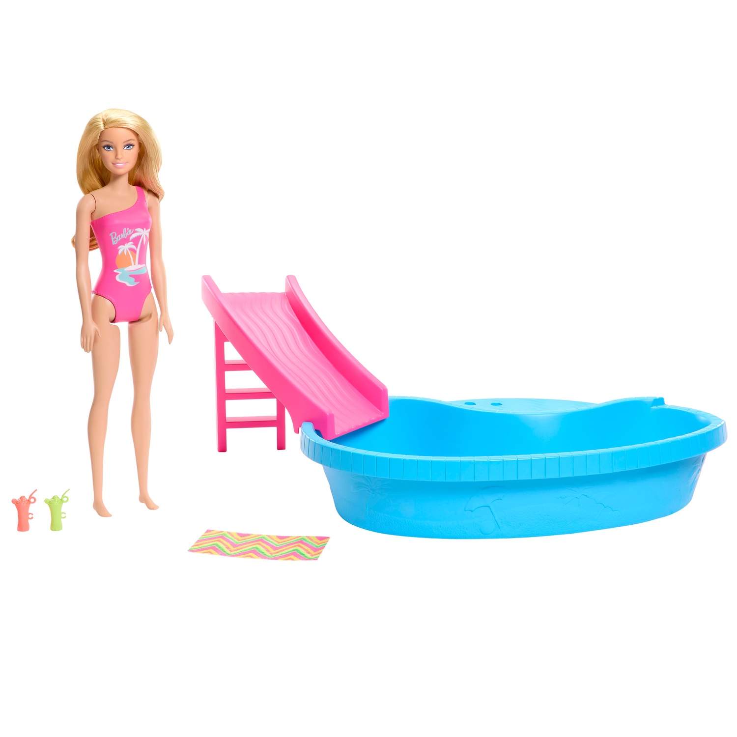 Barbie Pool Och Docka | Leksaker & Spel - Leksaker - Leksaksfigurer & Dockor - Dockor - Barbie | Pryloteket