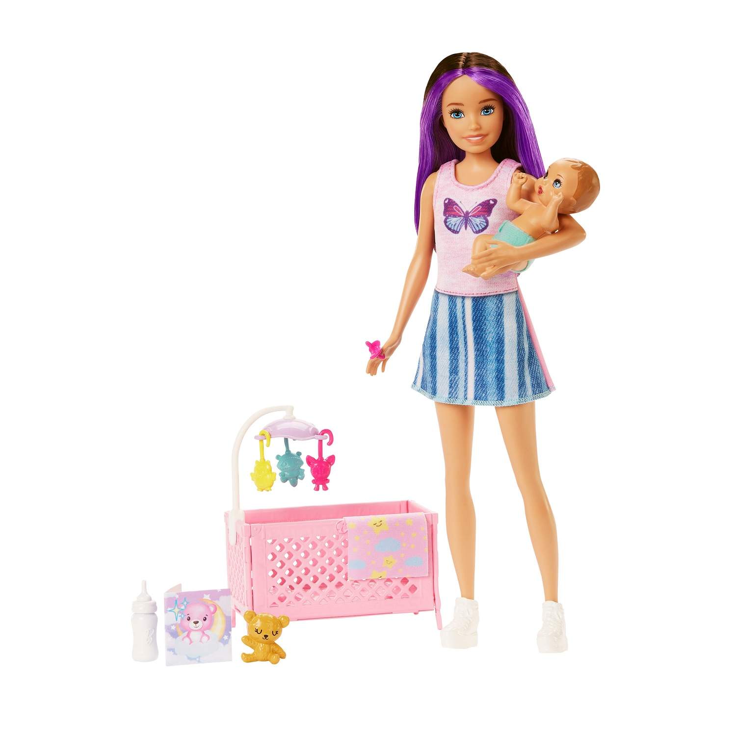 Barbie Skipper Søvende Baby Playset
