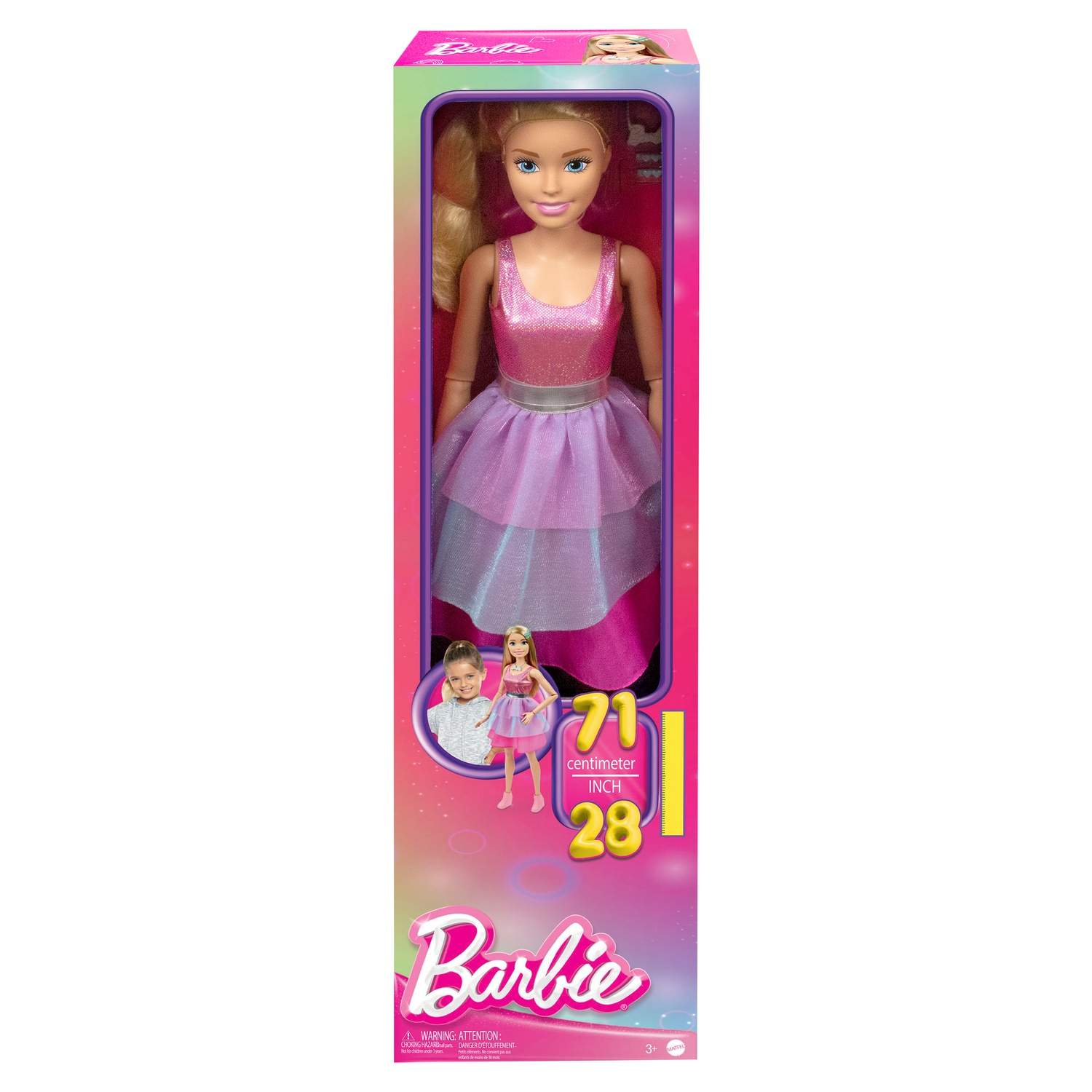 Barbie Jättedocka | Leksaker & Spel - Leksaker - Leksaksfigurer & Dockor - Dockor - Barbie | Pryloteket