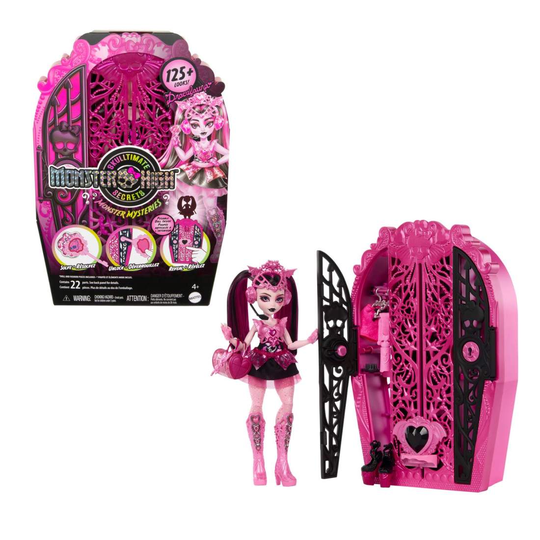 Monster High Skulltimate Secrets Draculaura | Leksaker & Spel - Leksaker - Leksaksfigurer & Dockor - Dockor | Pryloteket