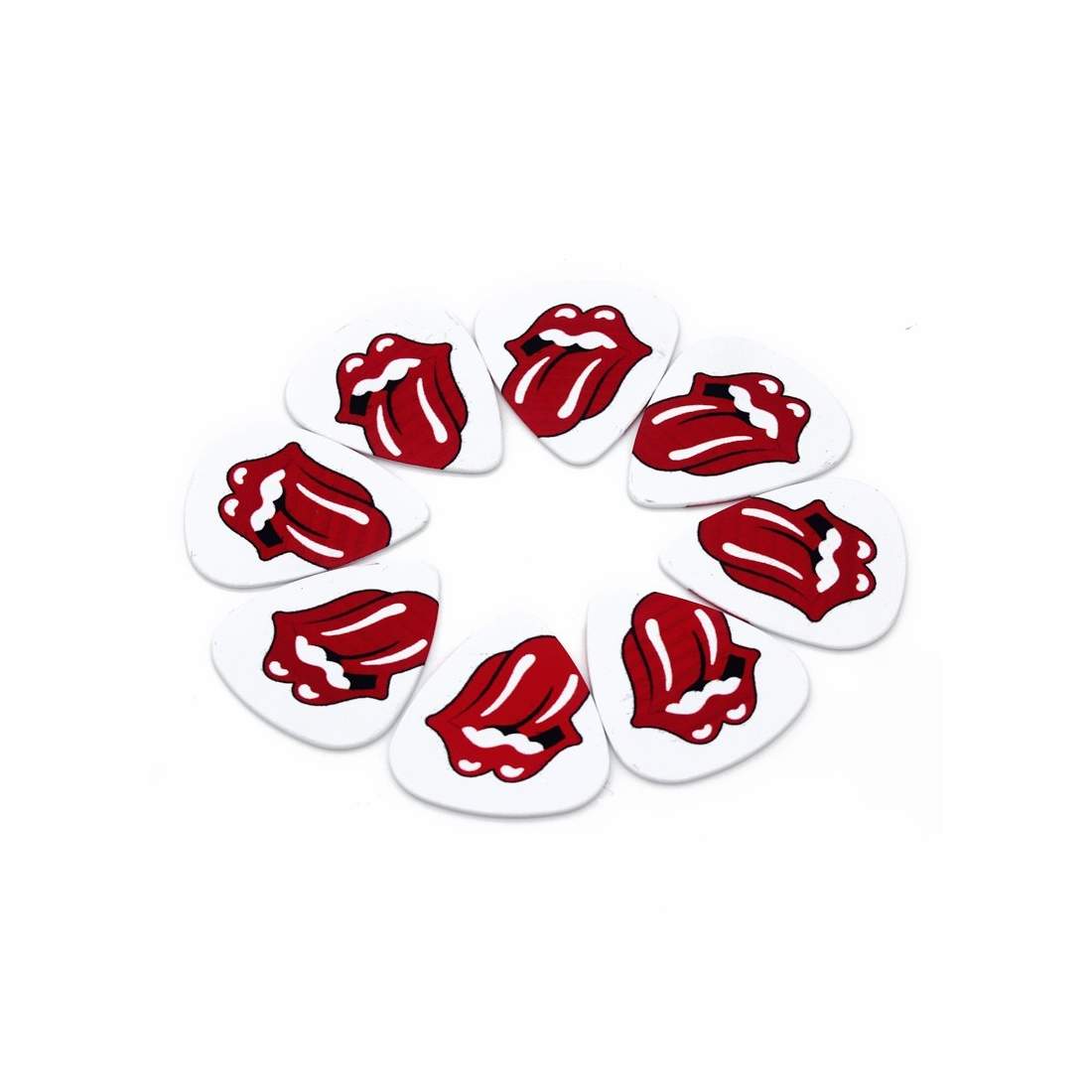 Rollingstones Plektrum i 10-pack - Gitarrtillbehör | Hem & Hobby - Musikinstrument & Tillbehör - Gitarr - Plektrum | Pryloteket