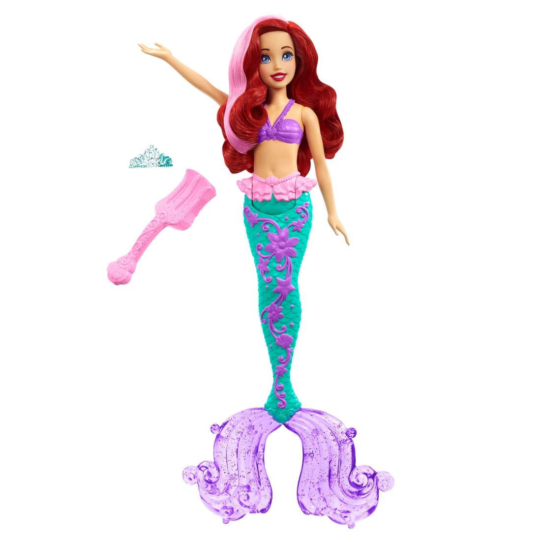 Disney Princess Hyper Hair Feature Ariel Docka | Leksaker & Spel - Leksaker - Leksaksfigurer & Dockor - Dockor | Pryloteket