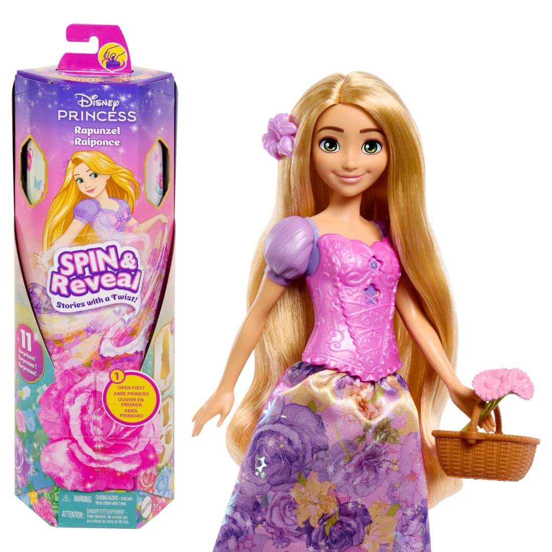 Disney Princess Fashion Reveal Rapunzel | Leksaker & Spel - Leksaker - Leksaksfigurer & Dockor - Dockor | Pryloteket