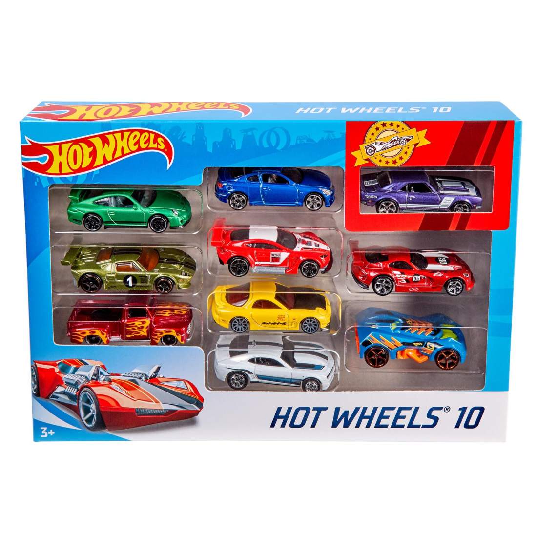 Hot Wheels Bil 10 St | Leksaker & Spel | Pryloteket