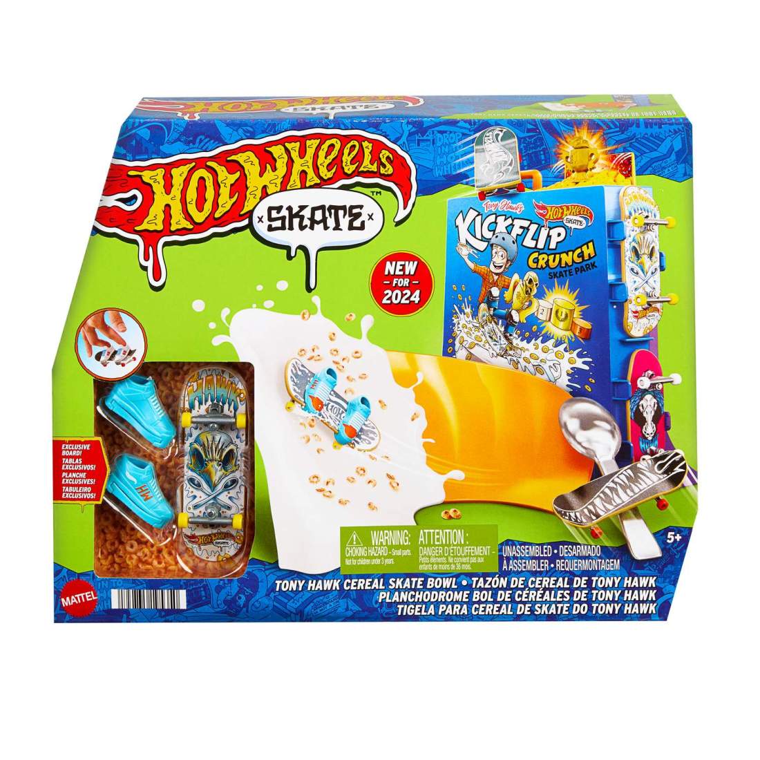 Hot Wheels Skate Cereal Skate Bowl -Lekset | Leksaker & Spel | Pryloteket