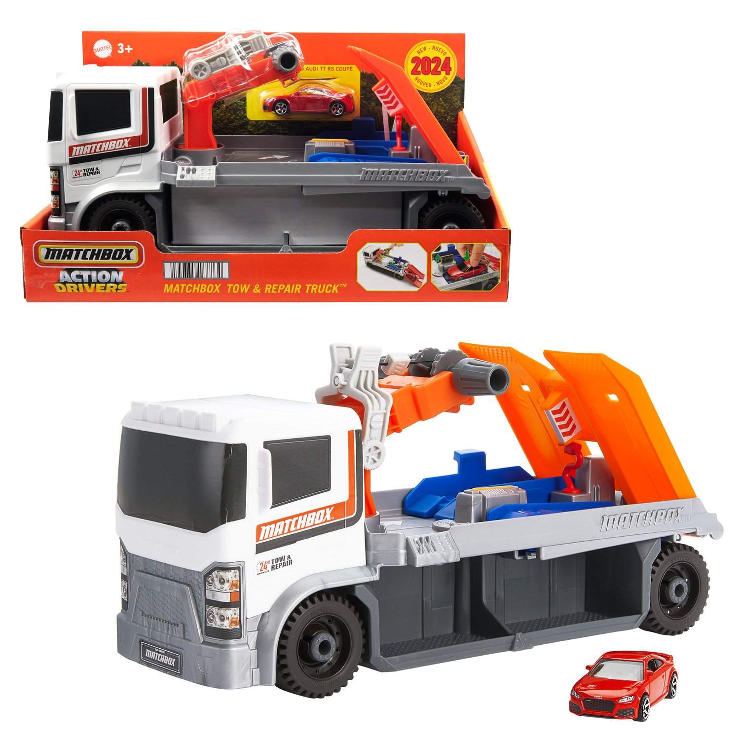 Matchbox Action Førere Bugsering Og Servicelastbil