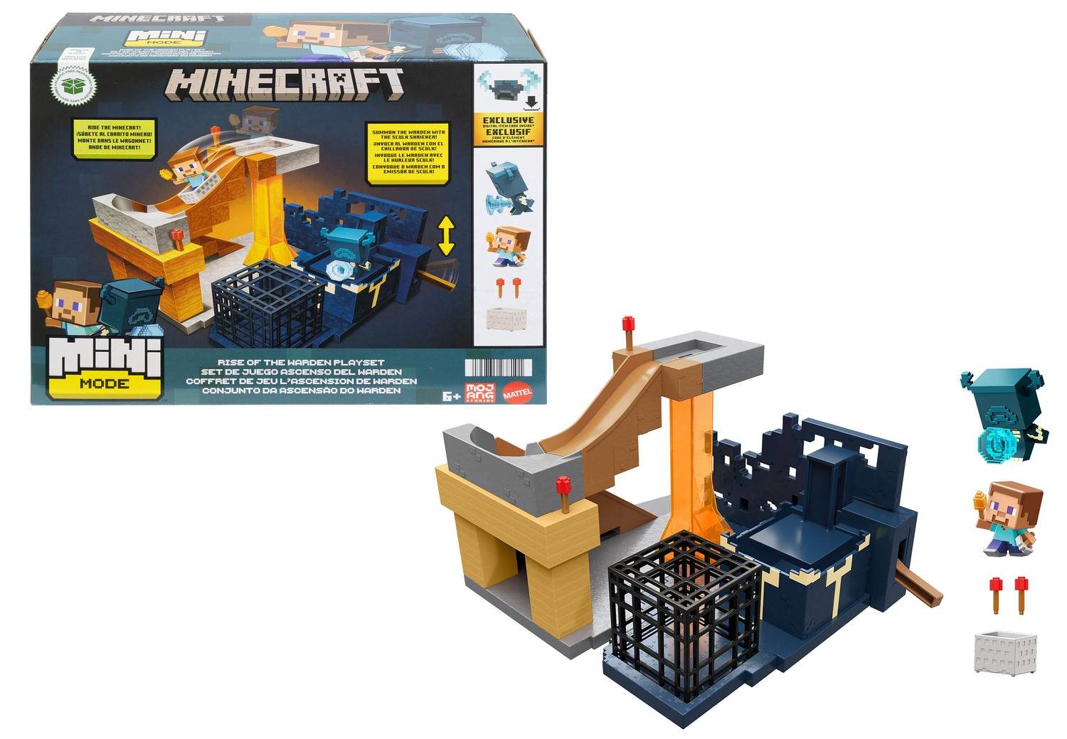 Minecraft Rise Of Warden Playset