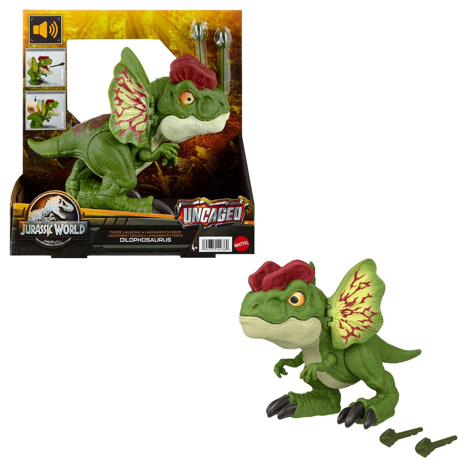 Jurassic World Interaktiv Dilofosaur