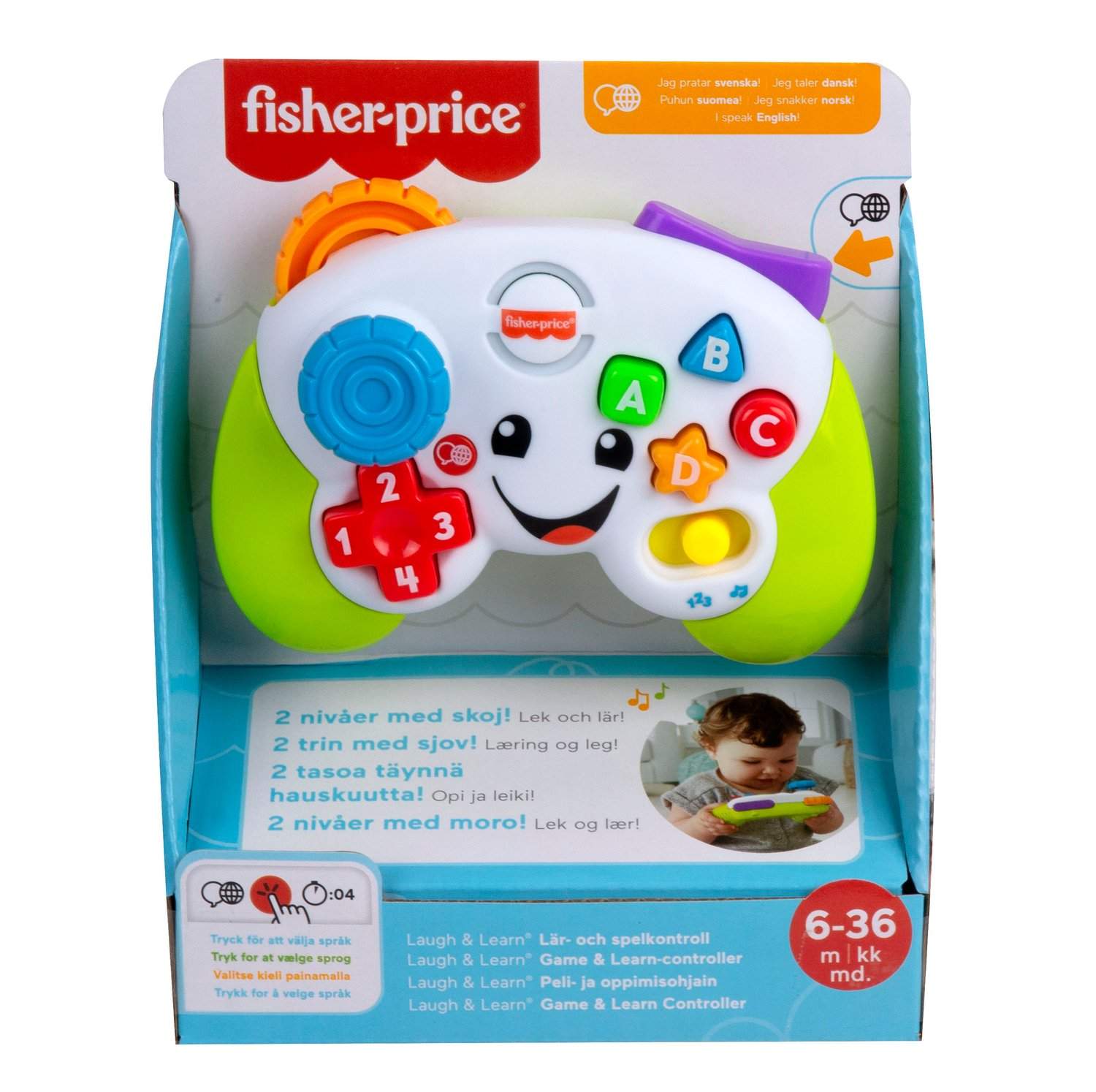 Fisher-Price Spil & Lær Kontroller