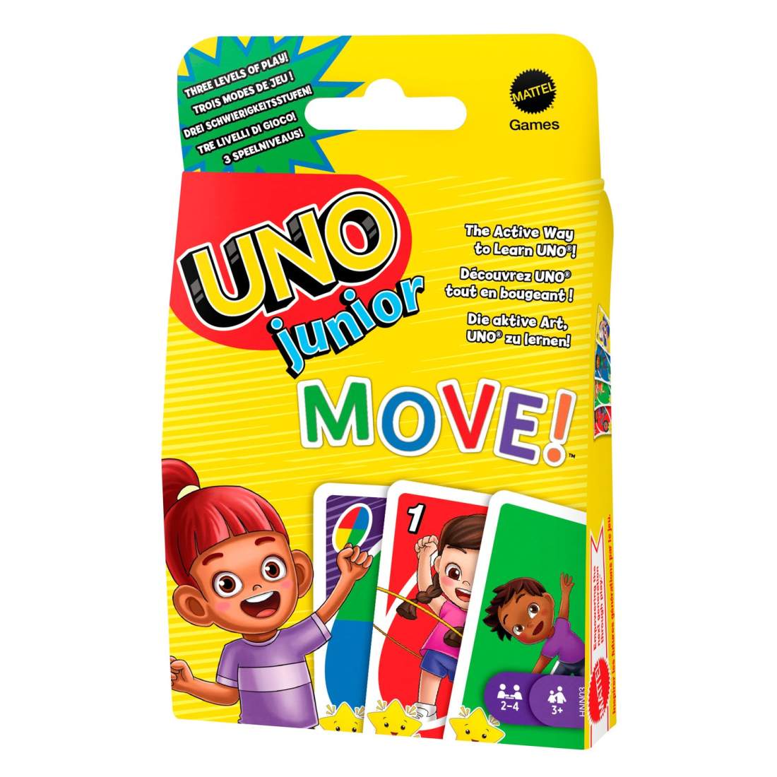Uno Junior Move -Kortspel | Leksaker & Spel - Sällskapsspel - Kortspel | Pryloteket