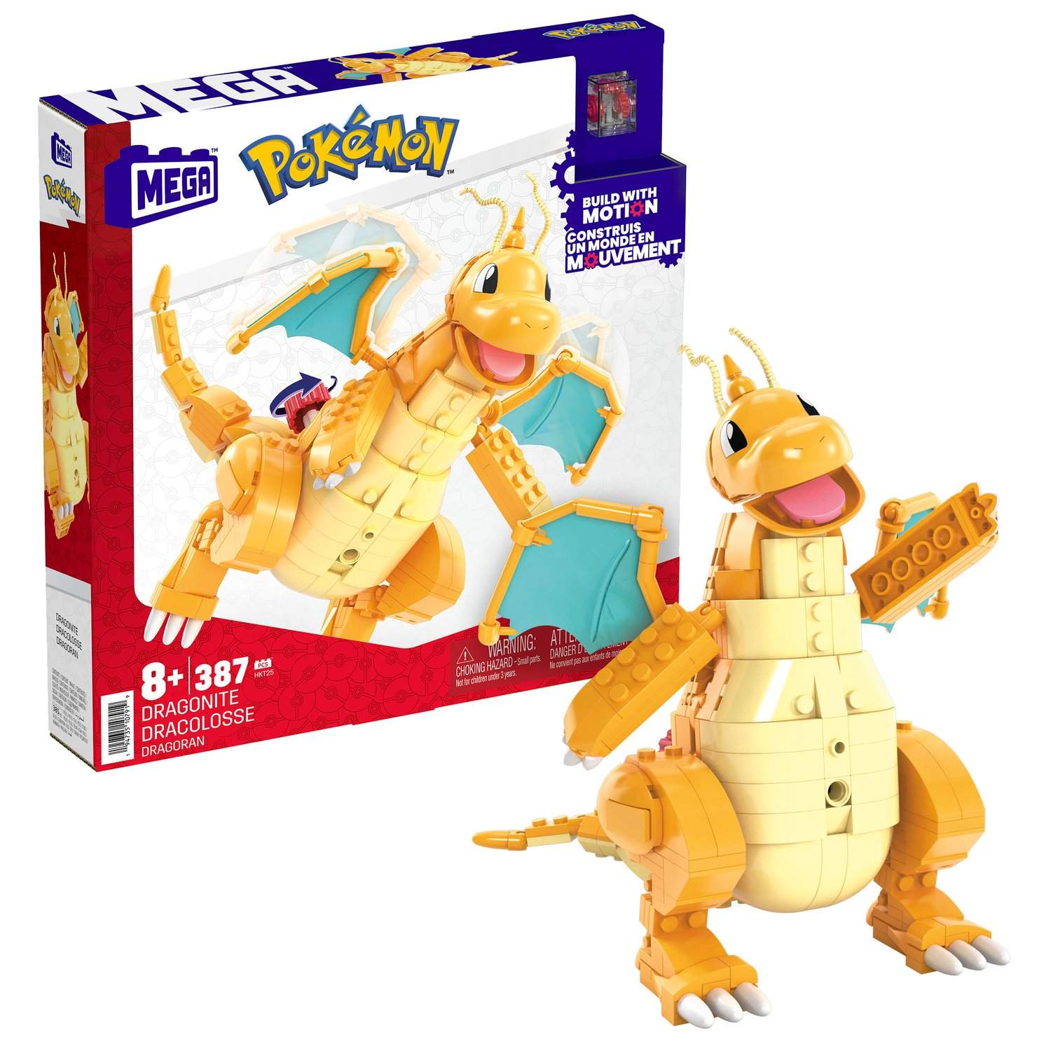 Mega Pokemon Atom Blok Dragonit billede