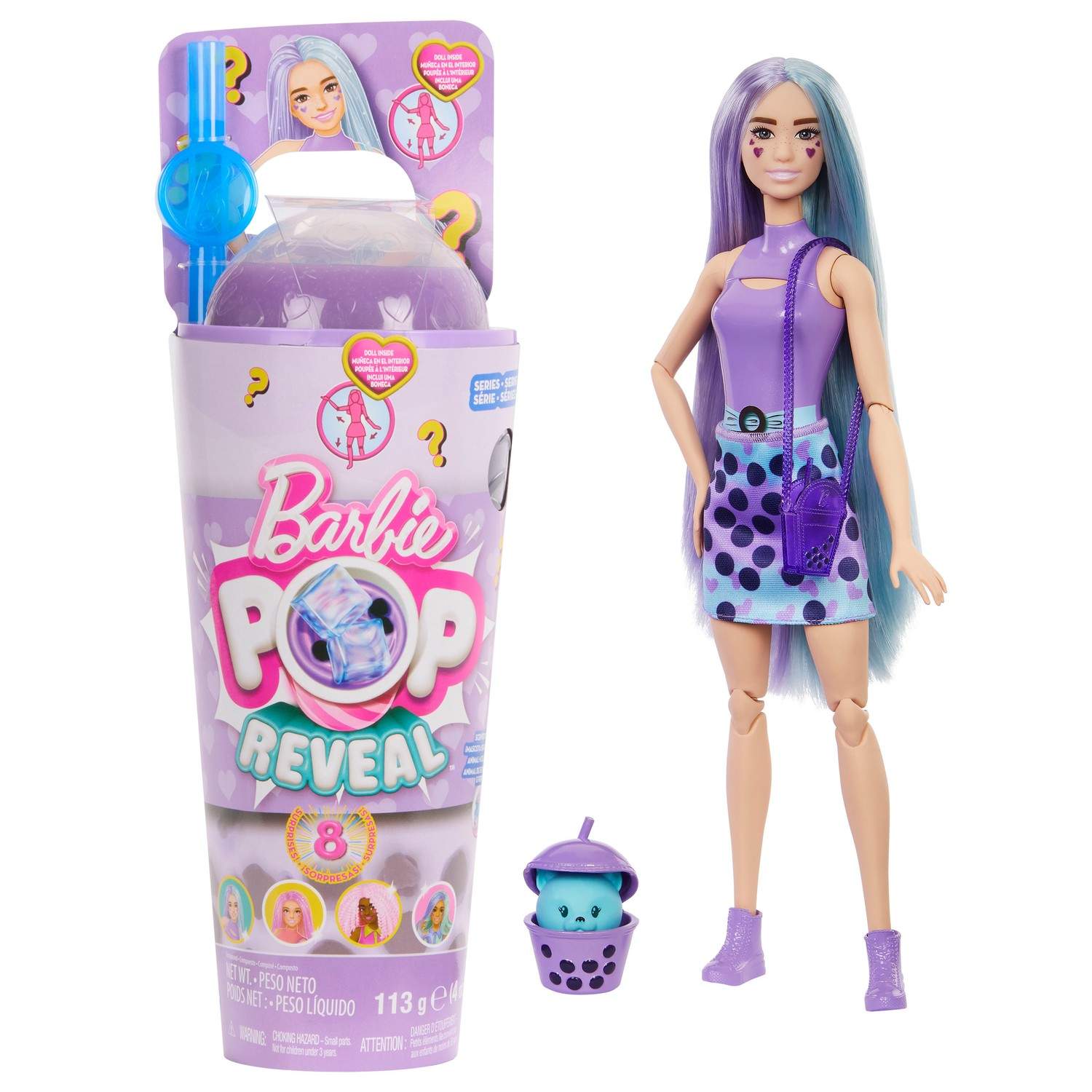 Barbie Pop Afslør Boba Taro Mælk billede