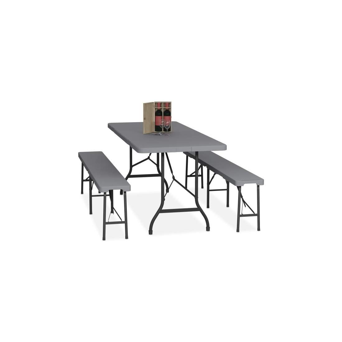 3-delad hopfällbar uppsättning öltält | Hem & Hobby | Pryloteket