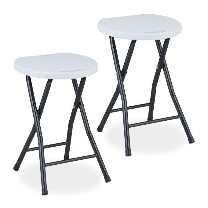 Sammenfoldelig skammel sæt af 2