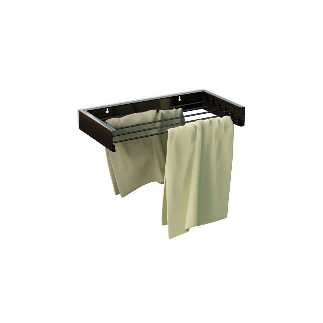 Hopfällbar väggtork | Mode & Accessoarer - Kläder | Pryloteket