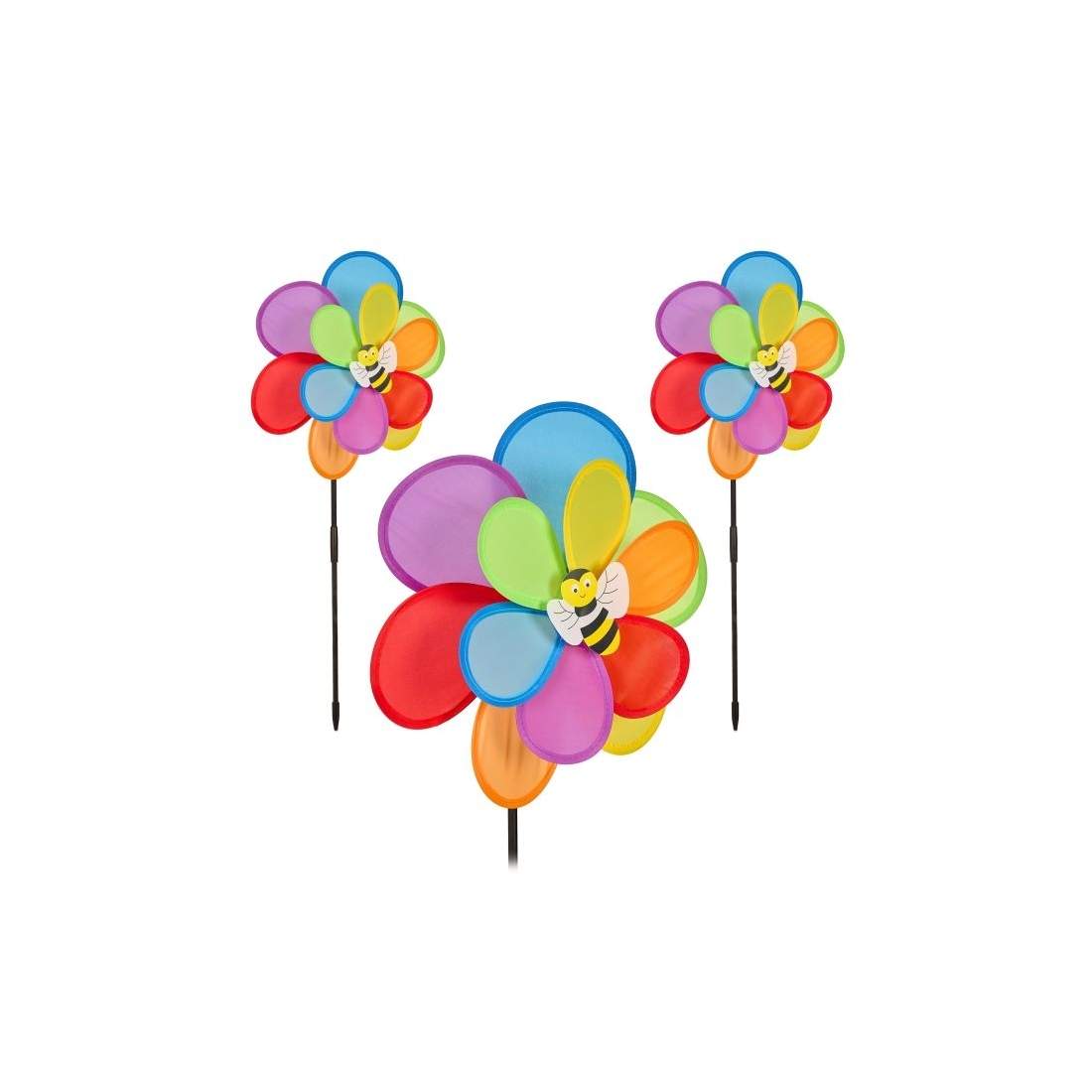 3x vindkraftverk med bi | Hem & Hobby | Pryloteket