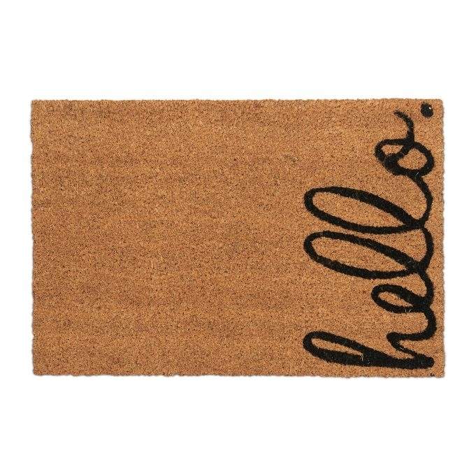 Hej kokos dørmåtte