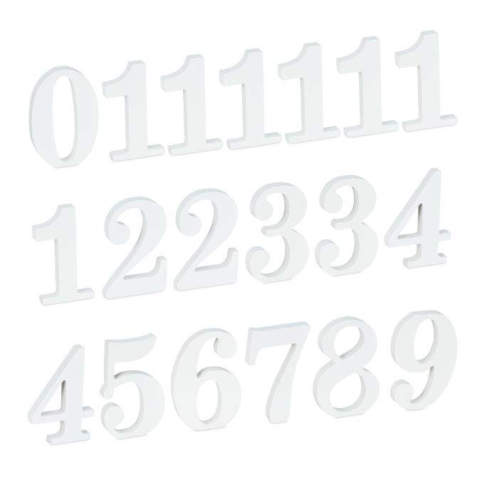 Bordnummer bryllup 1-14