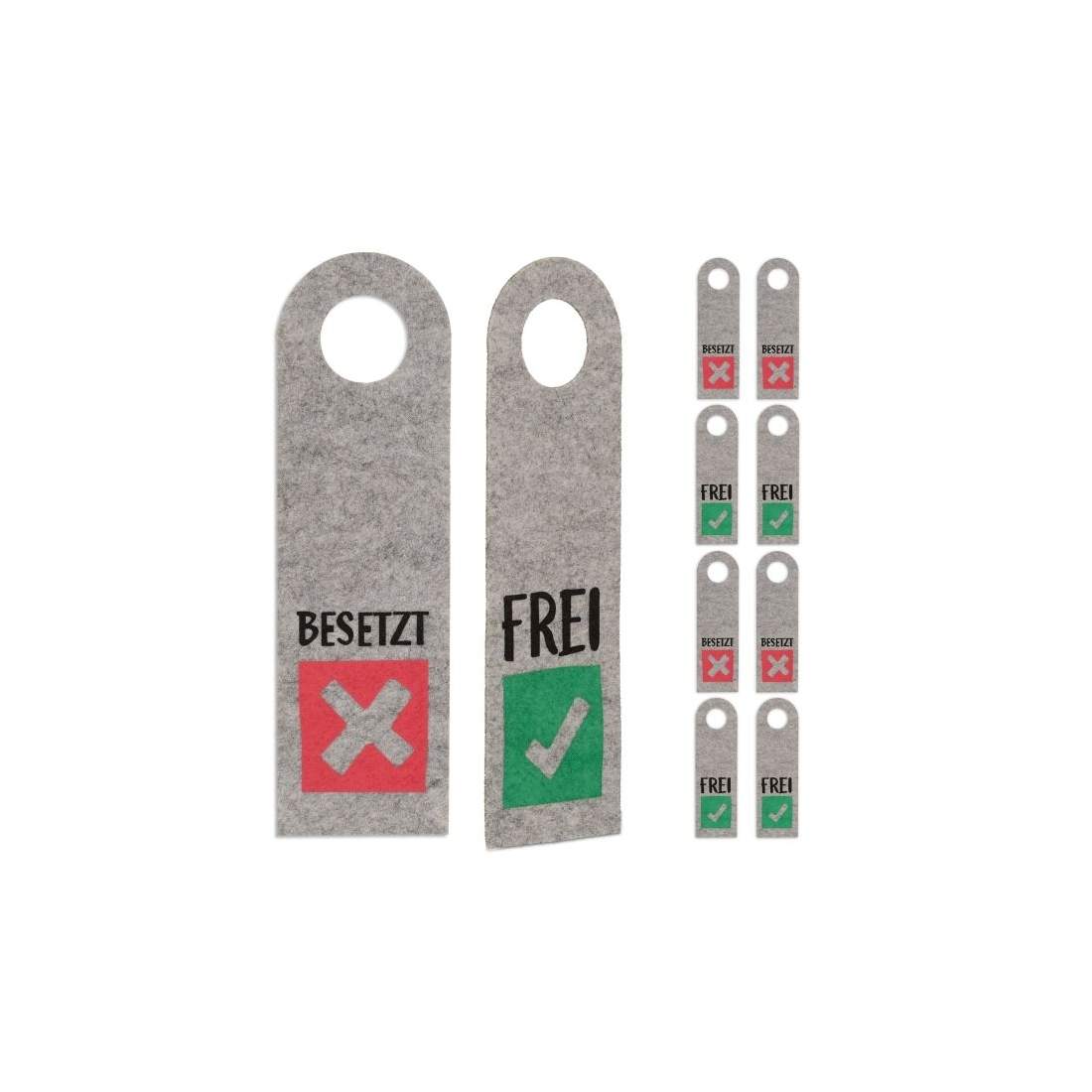 Dörrskylt Occupied Free Set om 10 | Hem & Hobby - Hem & Hushåll - Badrum | Pryloteket