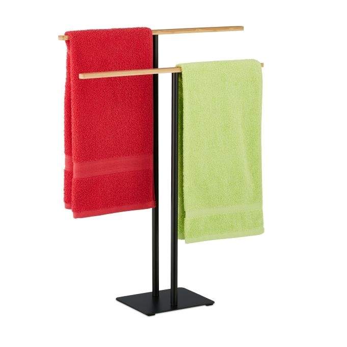 Håndklædestativ med T-design