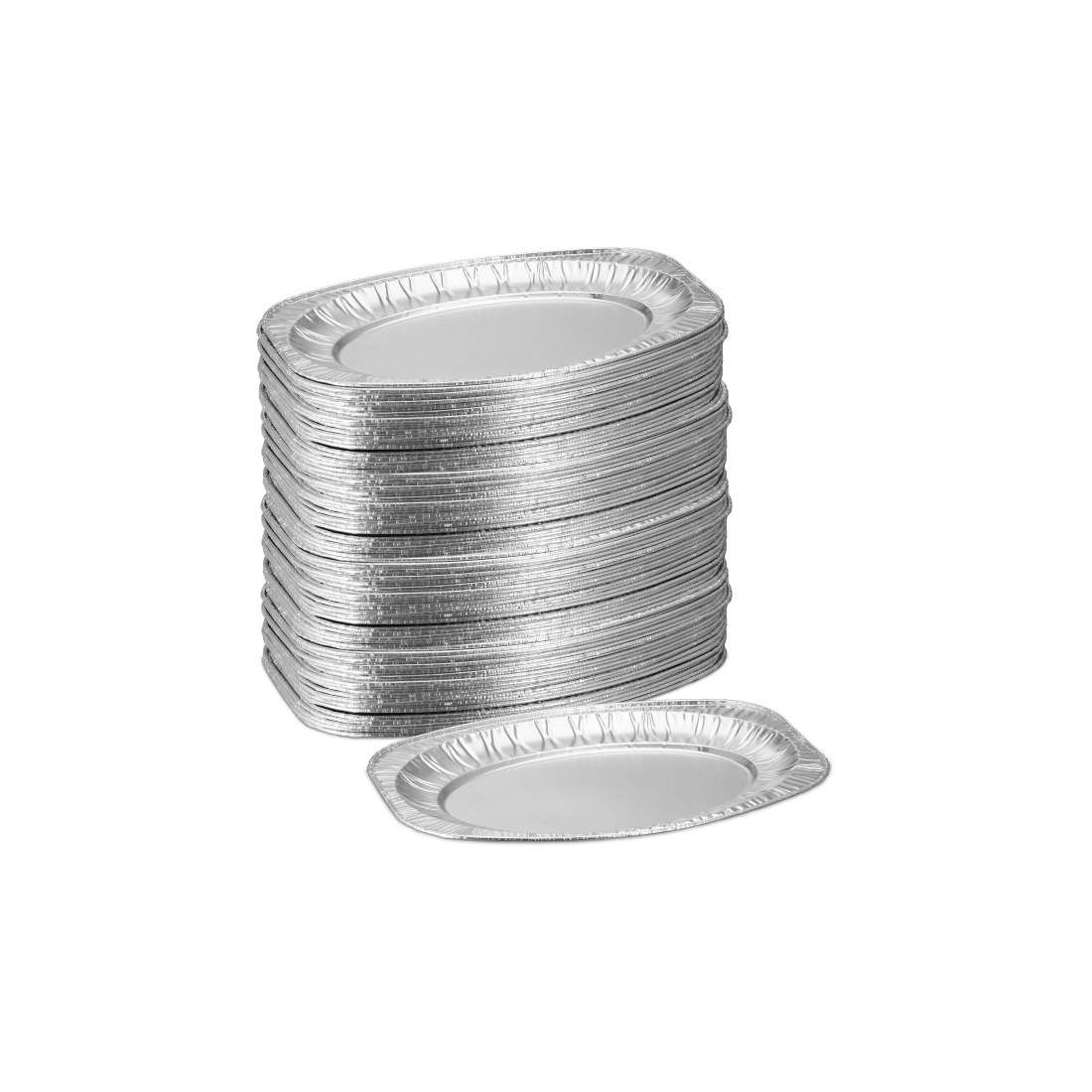 Serveringsfat i aluminium, set om 100 st | Hem & Hobby - Hem & Hushåll - Kök - Servering | Pryloteket