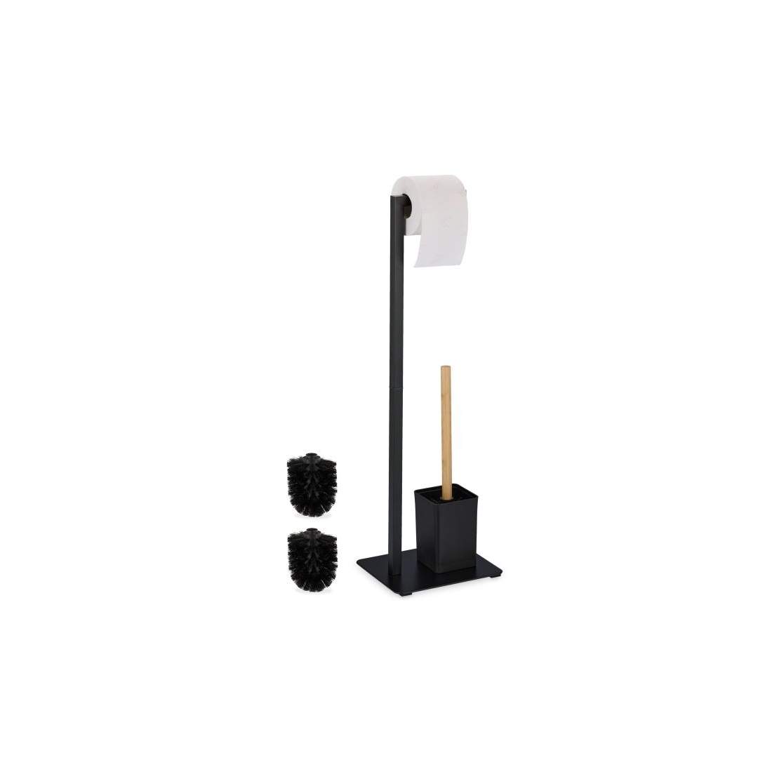 Toalettsits i bambu och rostfritt stål | Hem & Hobby - Hem & Hushåll - Badrum | Pryloteket