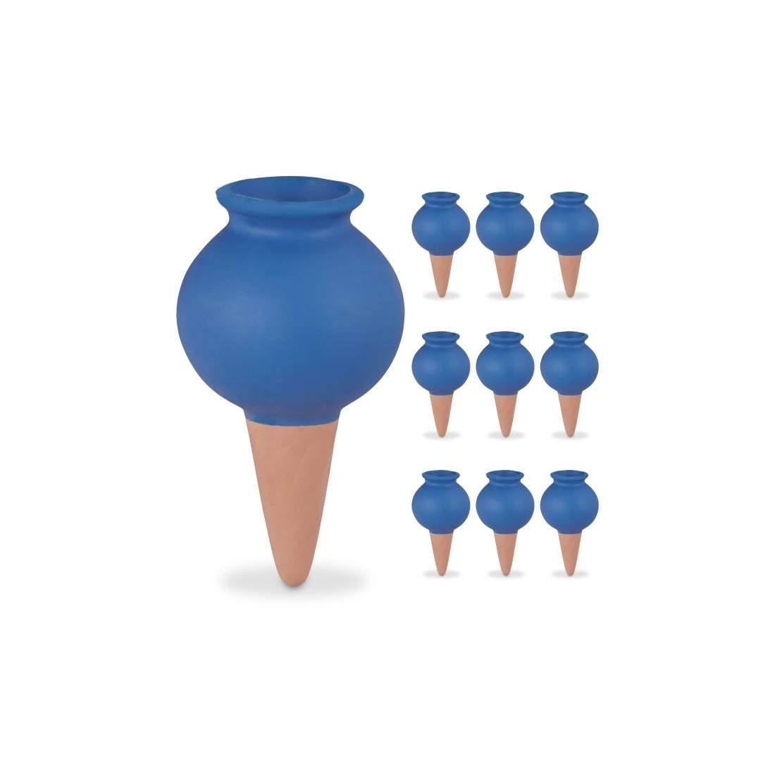 Lerkottar, set om 10 st | Hem & Hobby - Hem & Hushåll - Balkong | Pryloteket