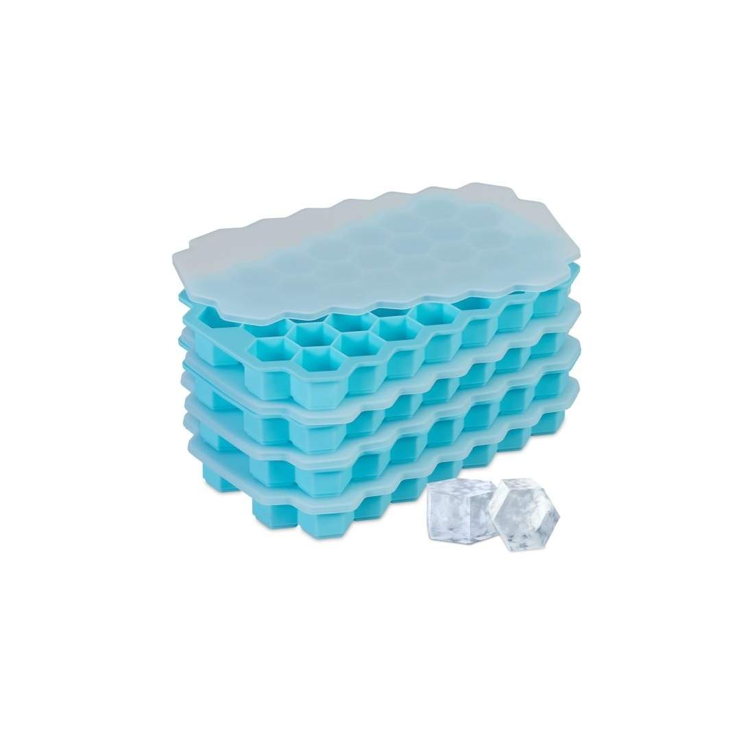 Silikon isbitsform, set om 4 | Hem & Hobby - Hem & Hushåll - Kök - Köksredskap - Lock | Pryloteket