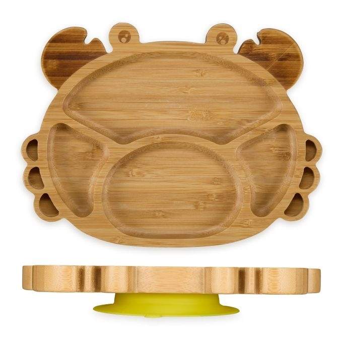 Baby tallerken med sugekop "Krabbe"