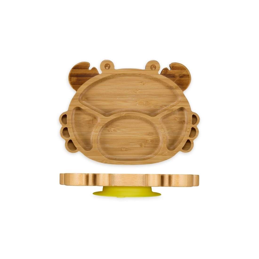 Baby tallrik med sugkopp ""Crab"" | Hem & Hobby - Hem & Hushåll - Kök - Köksredskap - Lock | Pryloteket