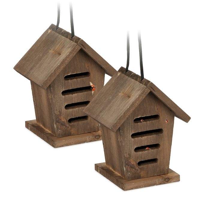 Mariehøne hus sæt af 2