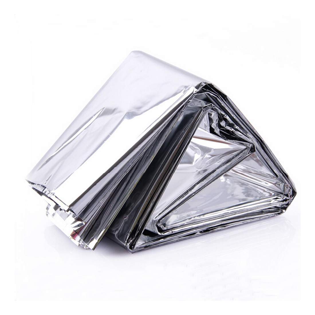 Camping / Nødtæppe / Overlevelsestæppe (Thermal Mylar)