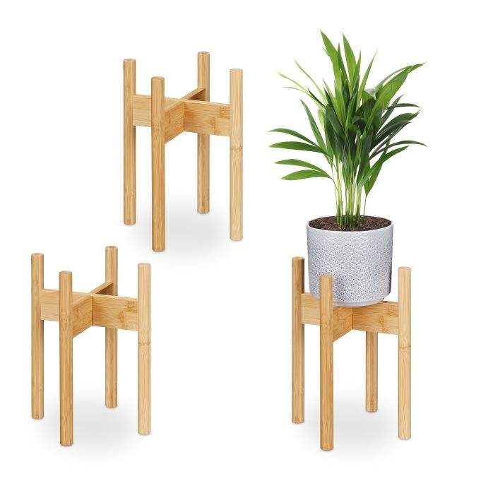 Plantestativ i sæt med 3 stk