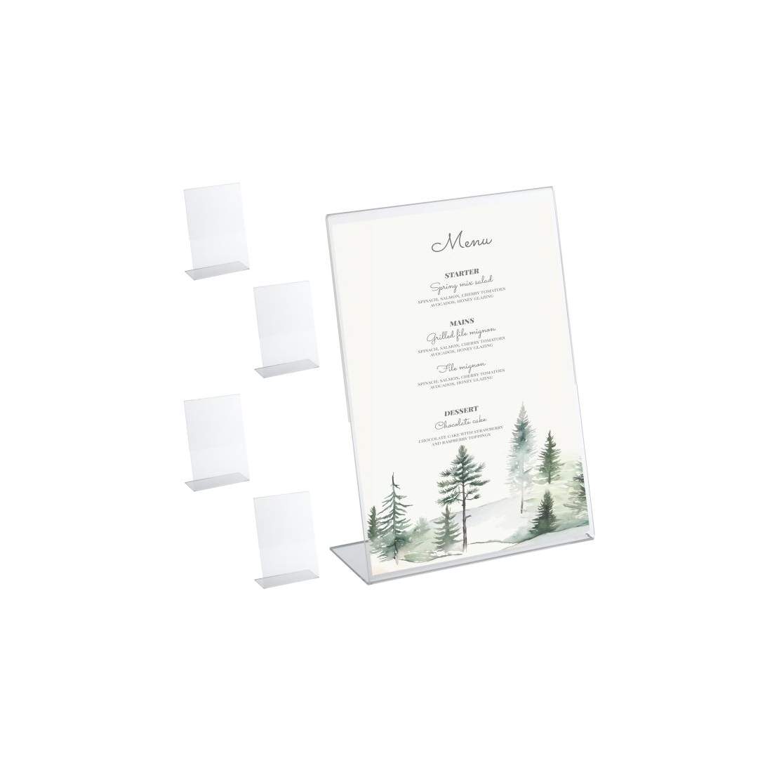 uppsättning med 5 bordsstativ DIN A4 | Hem & Hobby | Pryloteket