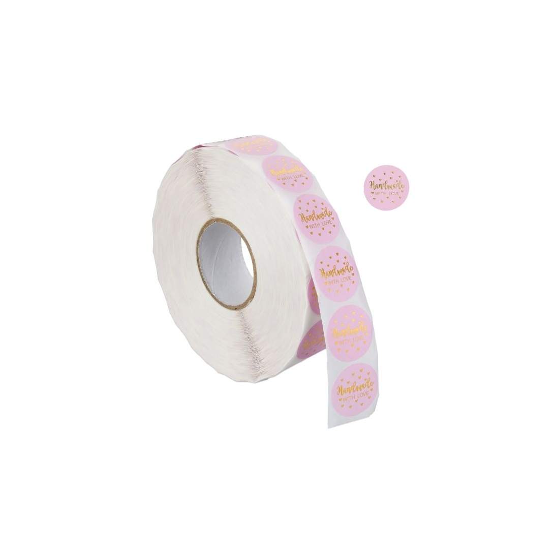 Handgjorda med kärleksklistermärken 2500 st | Leksaker & Spel - Leksaker - Rittillbehör & Pyssel - Klistermärken | Pryloteket