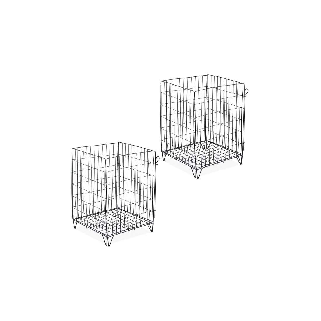 Metallkomposter med bottengaller set om 2 | Hem & Hobby | Pryloteket