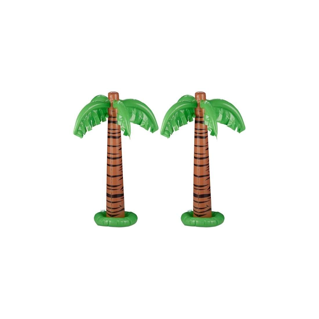Uppblåsbar palm uppsättning av 2 | Hem & Hobby | Pryloteket